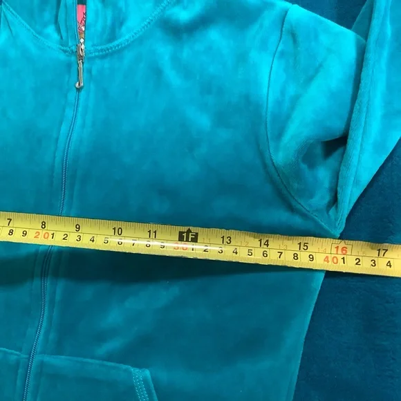 Juicy Couture velour pants 32 x 31 zip up hoodie Tracksuit